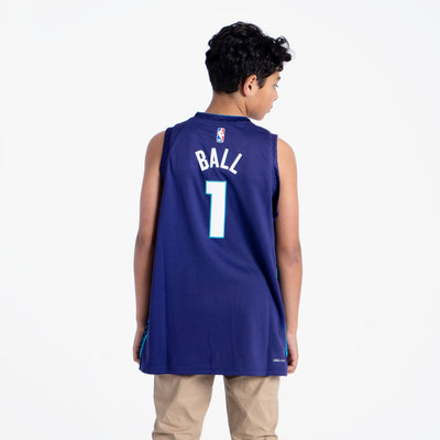 Jordan Men's Charlotte Hornets Lamelo Ball City Edition Swingman Jersey