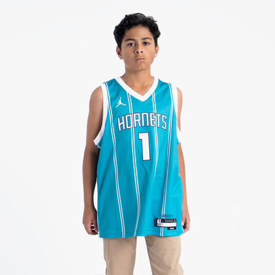 NBA CHARLOTTE HORNETS #2 CITY EDITION JERSEY PATCH EMBROIDER