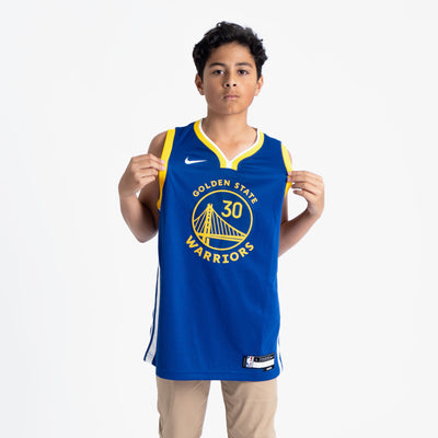 Stephen Curry Golden State Warriors Nike Youth 2021/22 City Edition Name &  Number T-Shirt - Black