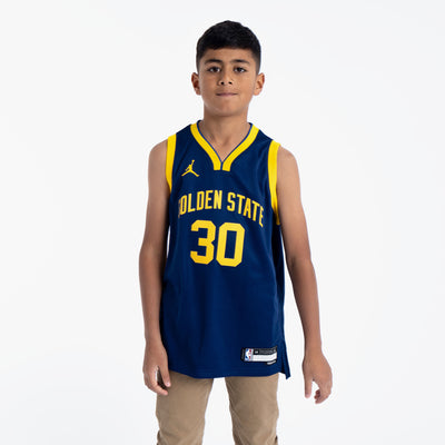 Youth Nike Stephen Curry Royal Golden State Warriors Team Swingman Jersey -  Icon Edition