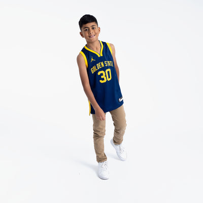 Stephen Curry Golden State Warriors NBA Unisex-Toddler 2-4 Blue Icon Edition Player Jersey