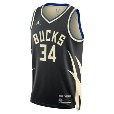 Milwaukee Bucks: Giannis Antetokounmpo 2022 City Jersey - Officially L in  2023