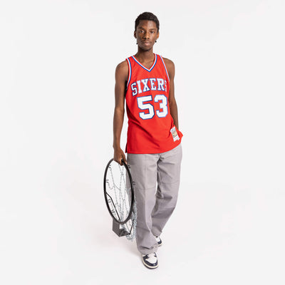  Mitchell & Ness Atlanta Hawks Dominique Wilkins Mens Mesh  Swingman Jersey in Red (X-Large) : Sports & Outdoors