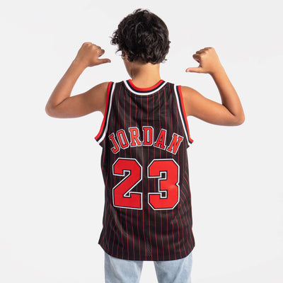 Camiseta de niño Authentic Jersey Chicago Bulls Home 1997-98 Michael Jordan