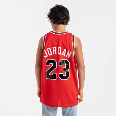 Camiseta de niño Authentic Jersey Chicago Bulls Home 1997-98 Michael Jordan