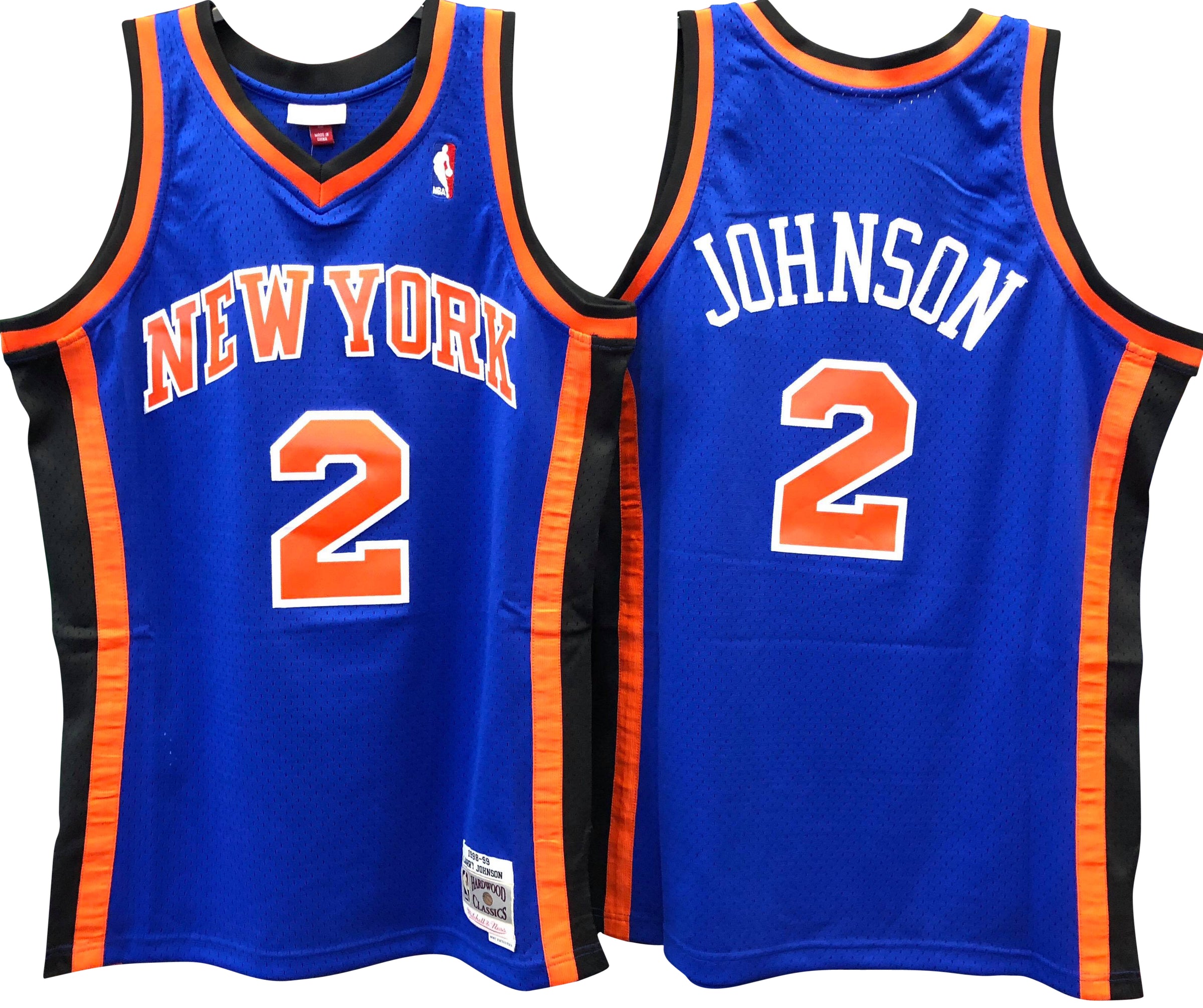 Larry Johnson New York Knicks Hardwood 