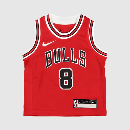 Chicago Bulls Jersey Mens Large L Red Zach LaVine #8 New NBA Basketball  Seattle