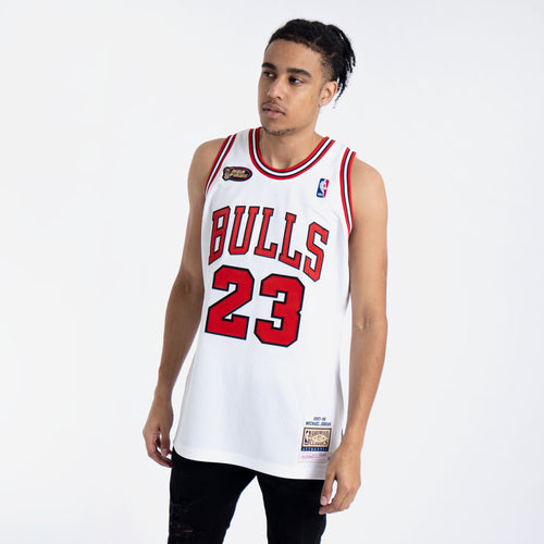 NWT] Michael Jordan 97-98 Chicago Bulls NBA Finals Nike Authentic Jersey  Sz.50