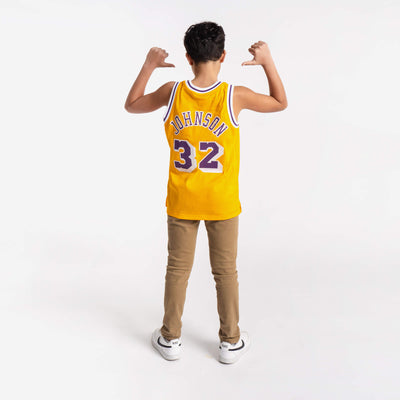 Camiseta NBA Magic Johnson HWC Swingman Los Angeles Lakers