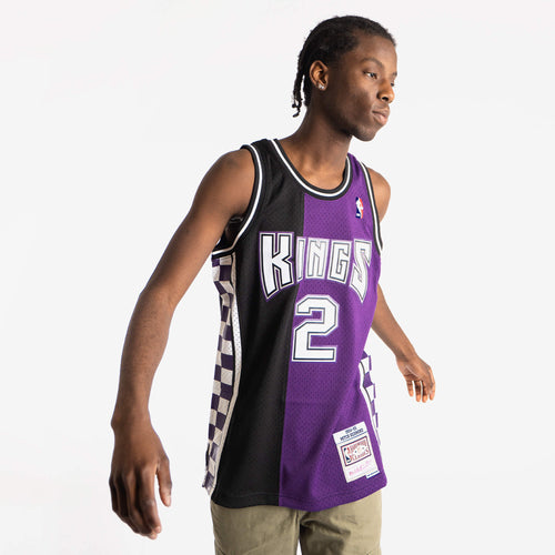 Mike Bibby Sacramento Kings HWC Throwback NBA Swingman Jersey – Basketball  Jersey World