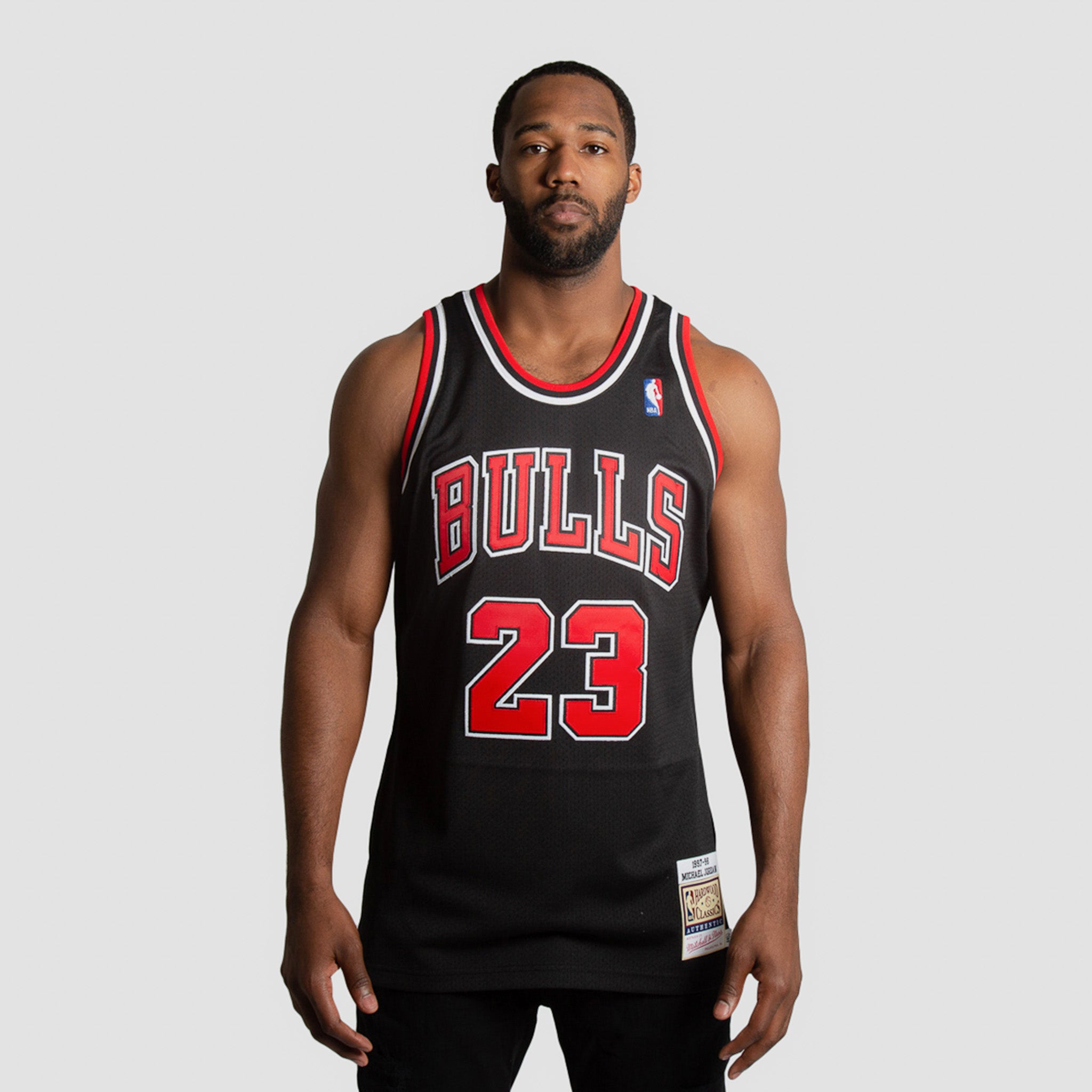 Michael Jordan Chicago Bulls Premium NBA Authentic Jersey Basketball Jersey World