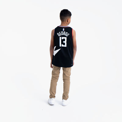 Los Angeles Clippers Jordan Statement Edition Swingman Jersey 22 - Black - Paul  George - Youth