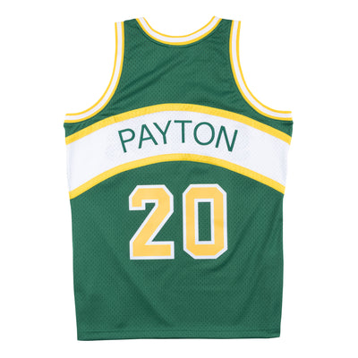 adidas Gary Payton Seattle SuperSonics Green Hardwood Classic Swingman  Jersey