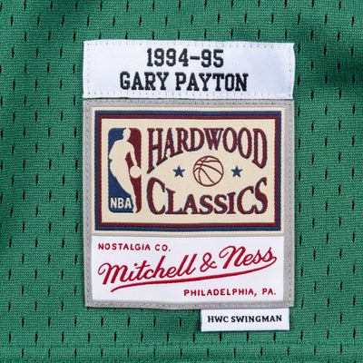 Men's Mitchell & Ness Gary Payton Red Seattle SuperSonics 1999-2000 Authentic Hardwood Classics Swingman Jersey