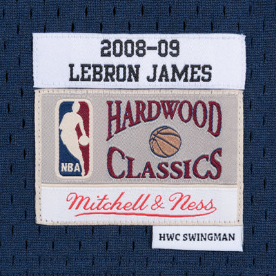 LeBron James Cleveland Cavaliers Mitchell & Ness Hardwood Classics Rookie  Authentic Jersey - White