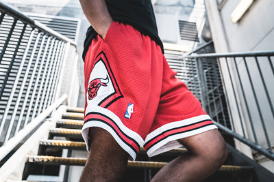 Chicago Bulls Pinstripe Basketball Shorts – South Bay Jerseys