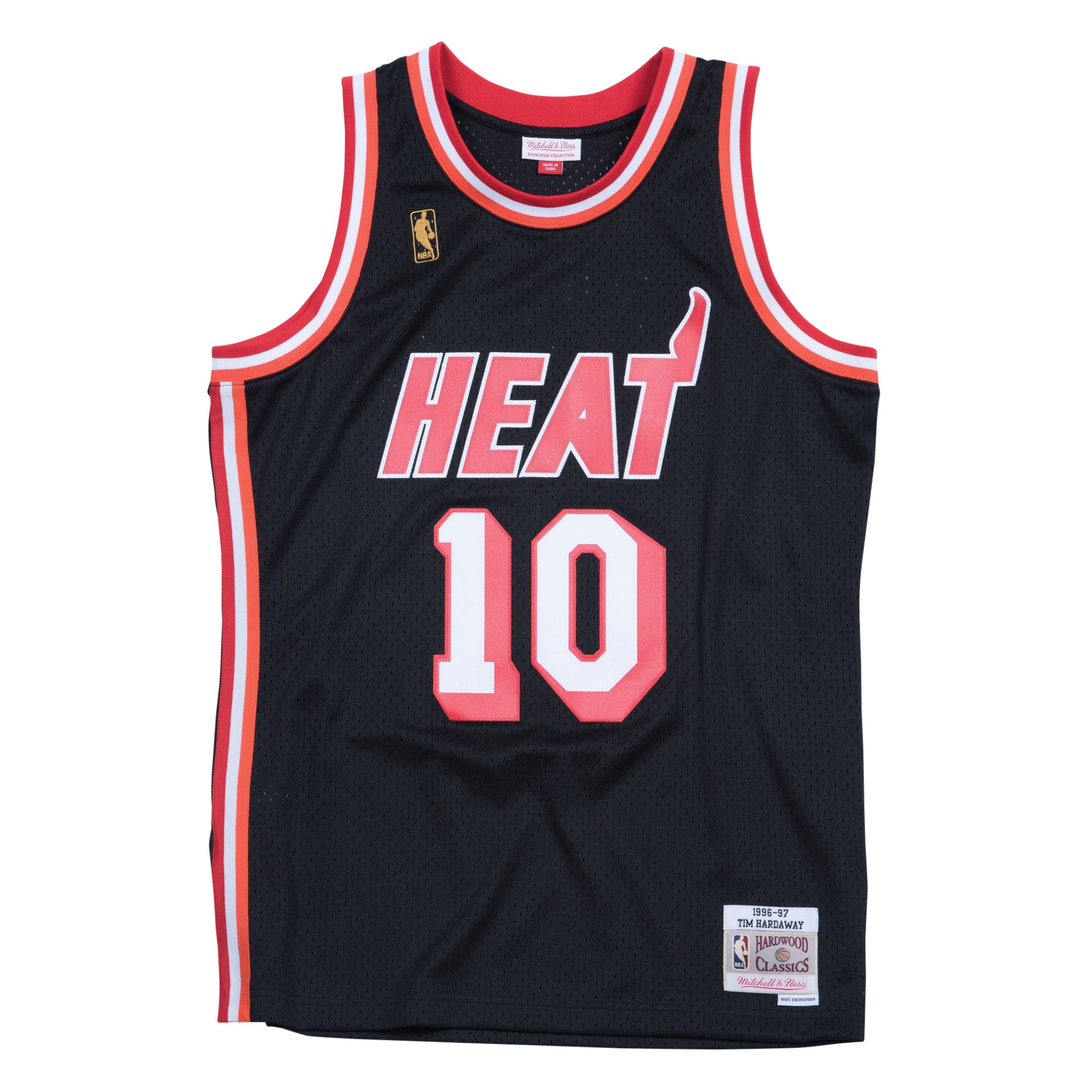 miami heat red throwback jersey