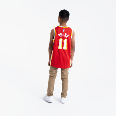 Trae Young Atlanta Hawks Nike Youth 2020/21 Swingman Jersey - Association  Edition - White