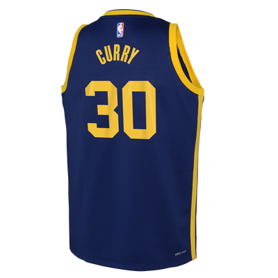 Stephen Curry Golden State Warriors Black #30 Youth 8-20 Alternate Edition  Swingman Player Jersey