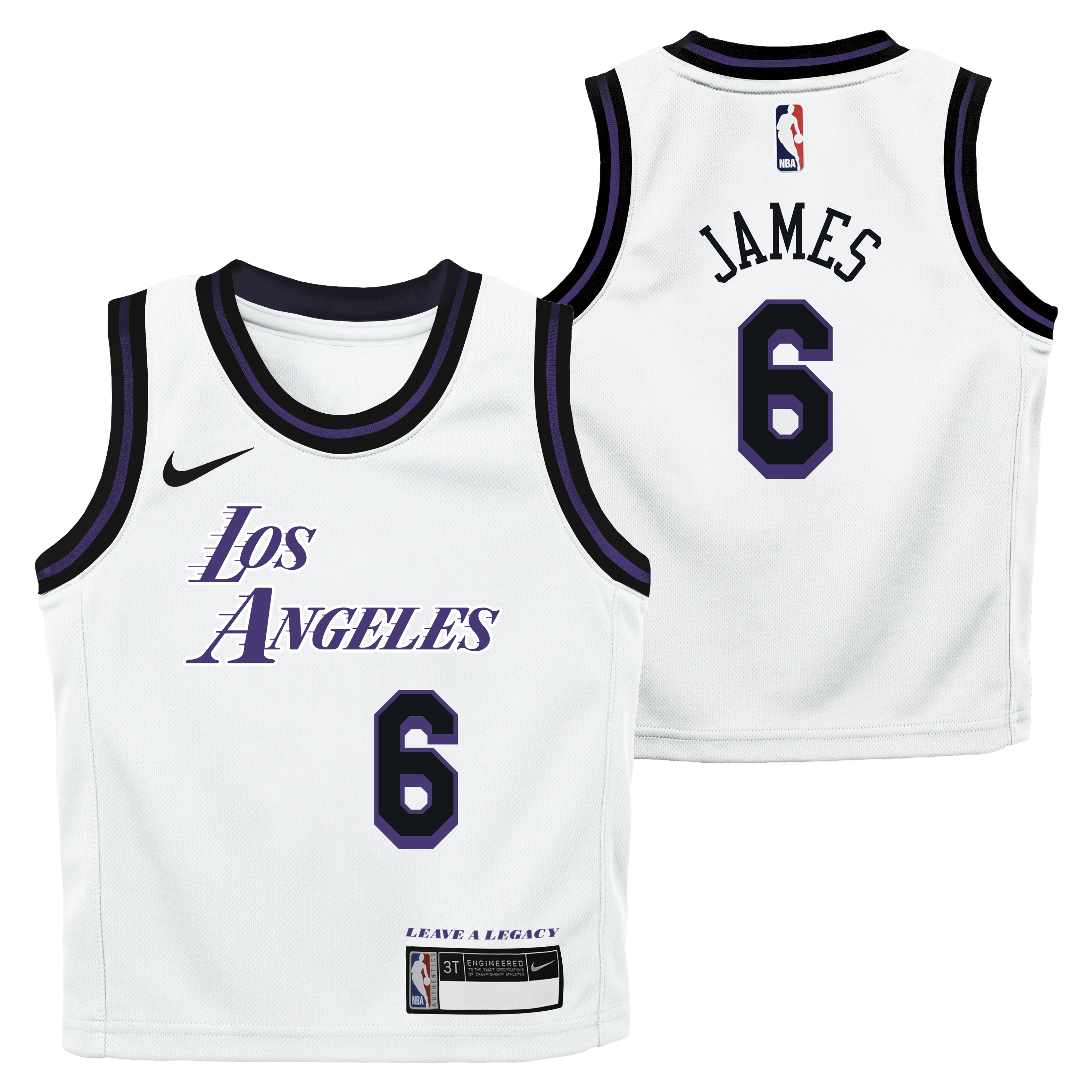Los Angeles Lakers Nike City Edition Swingman Jersey 22 - White - Anthony  Davis - Youth
