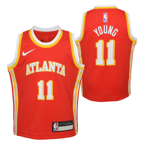 Trae Young Atlanta Hawks Fanatics Branded 2018 NBA Draft First Round Pick  Fast Break Replica Jersey Black - Icon Edition