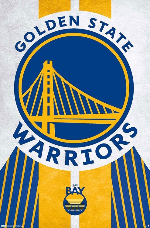 Golden State Warriors Team Logo Nba Wall Poster