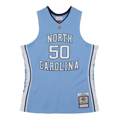 Michael Jordan North Carolina Tar Heels 1983-84 Authentic Warm Up Shooting  Shirt Jersey