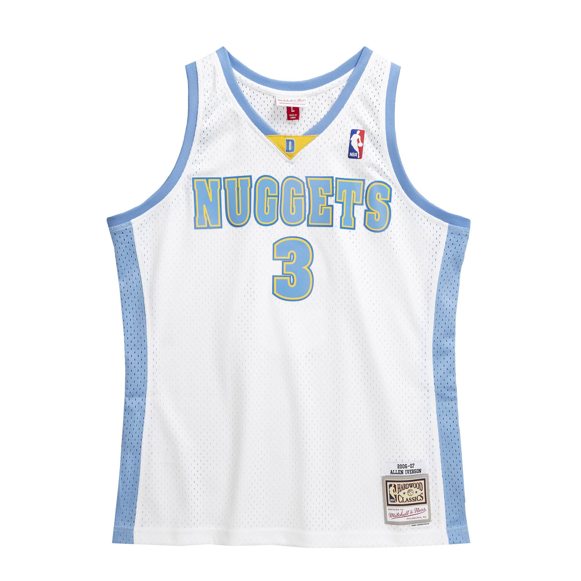 denver nuggets hardwood classics jersey