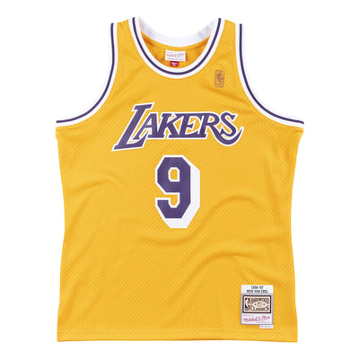 Shaquille O'Neal Los Angeles Lakers HWC Throwback NBA Swingman Jersey –  Basketball Jersey World