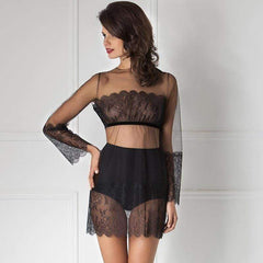 Sexy Sheer Coquettish Tunic Amoralle
