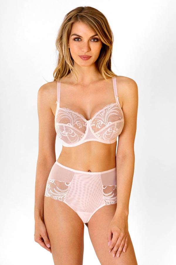 Sheer Lace Bras & Panties, Rosme Lingerie