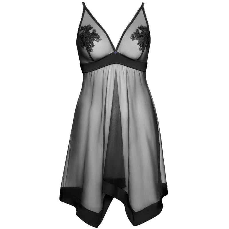 Sheer Mesh Wireless Babydoll Lisca Peony @ Lavinia Lingerie