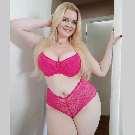 Plus Size | Unlined | Pink | Full Figure Bra 'Vivian'