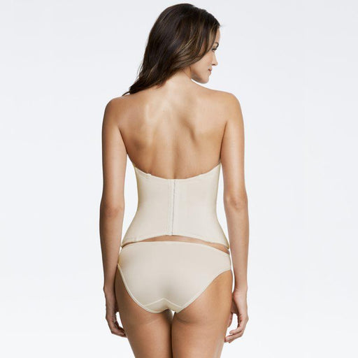 Hidden Underwire Longline Bra Corset Ariel Nude By Dominique Intimates in  2023