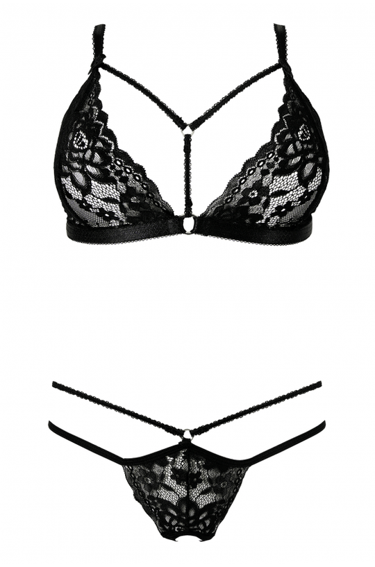 Sexy Strappy Triangle Bra And String Panty Set Anais Apparel Alcyone