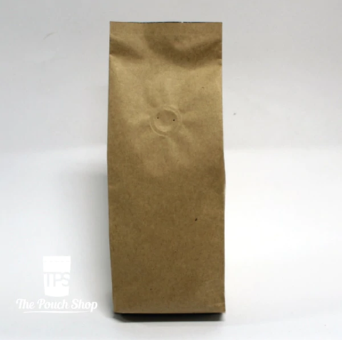 250g side gusset kraft paper bag for cofee