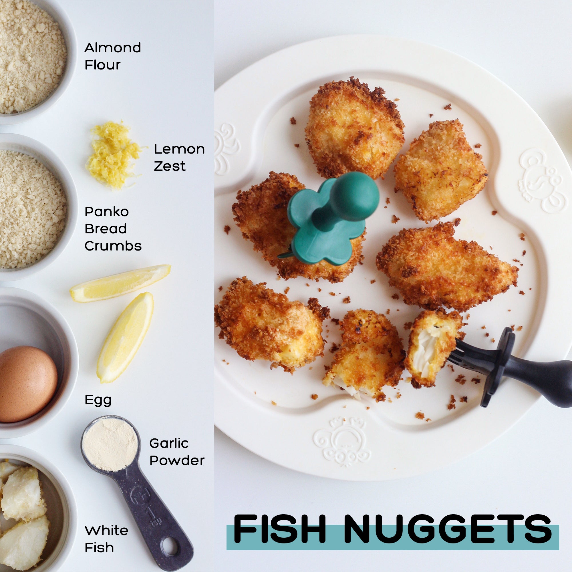 Fish Nuggets Kids Recipe | Grabease.com – grabease by elli&amp;nooli