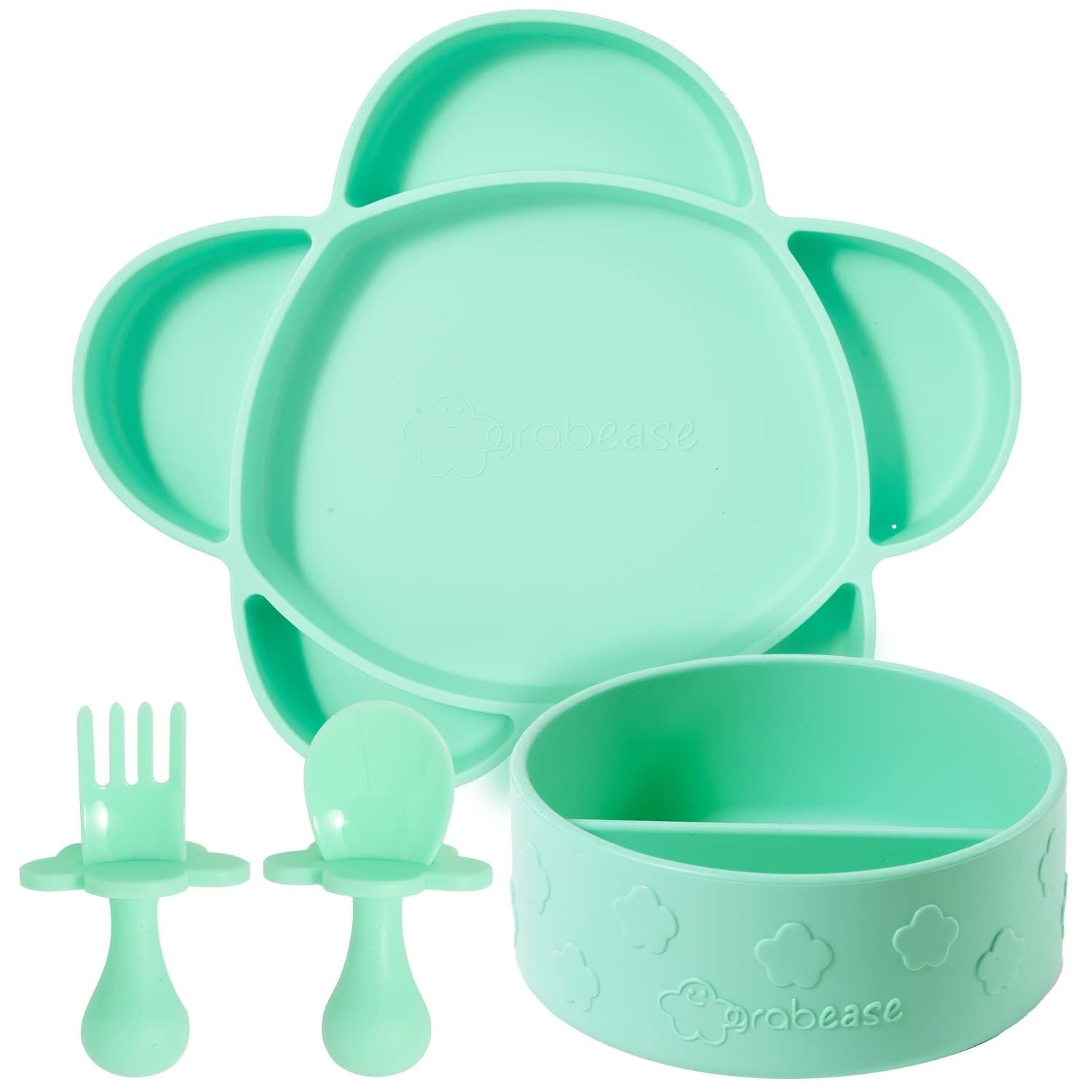 4 Piece Feed Set, Mint