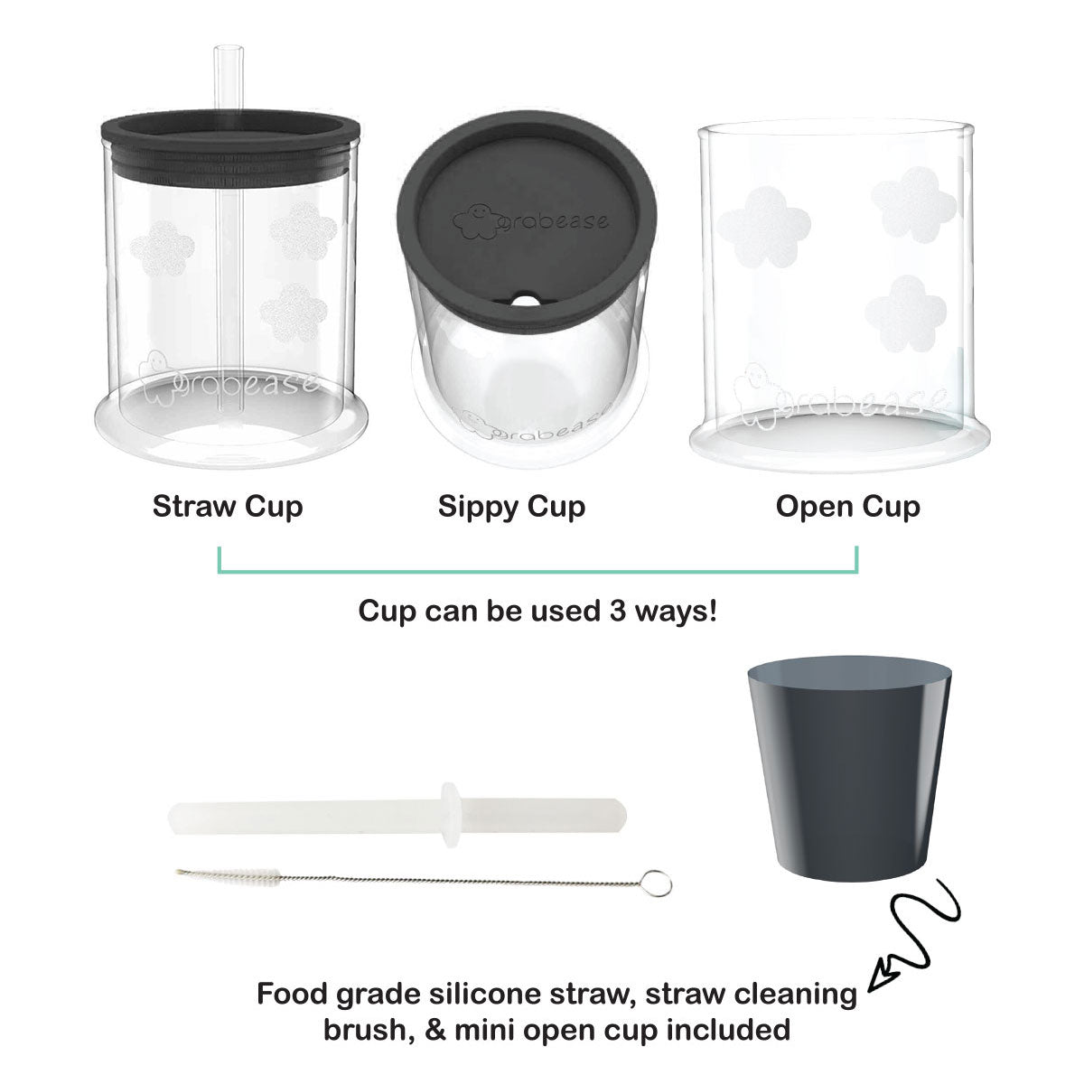 Restpresso Gold Plastic 2-in-1 Straw or Sippy Coffee Cup Lid - with  Detachable Double Plug, Fits 8, 12, 16 and 20 oz - 500 count box