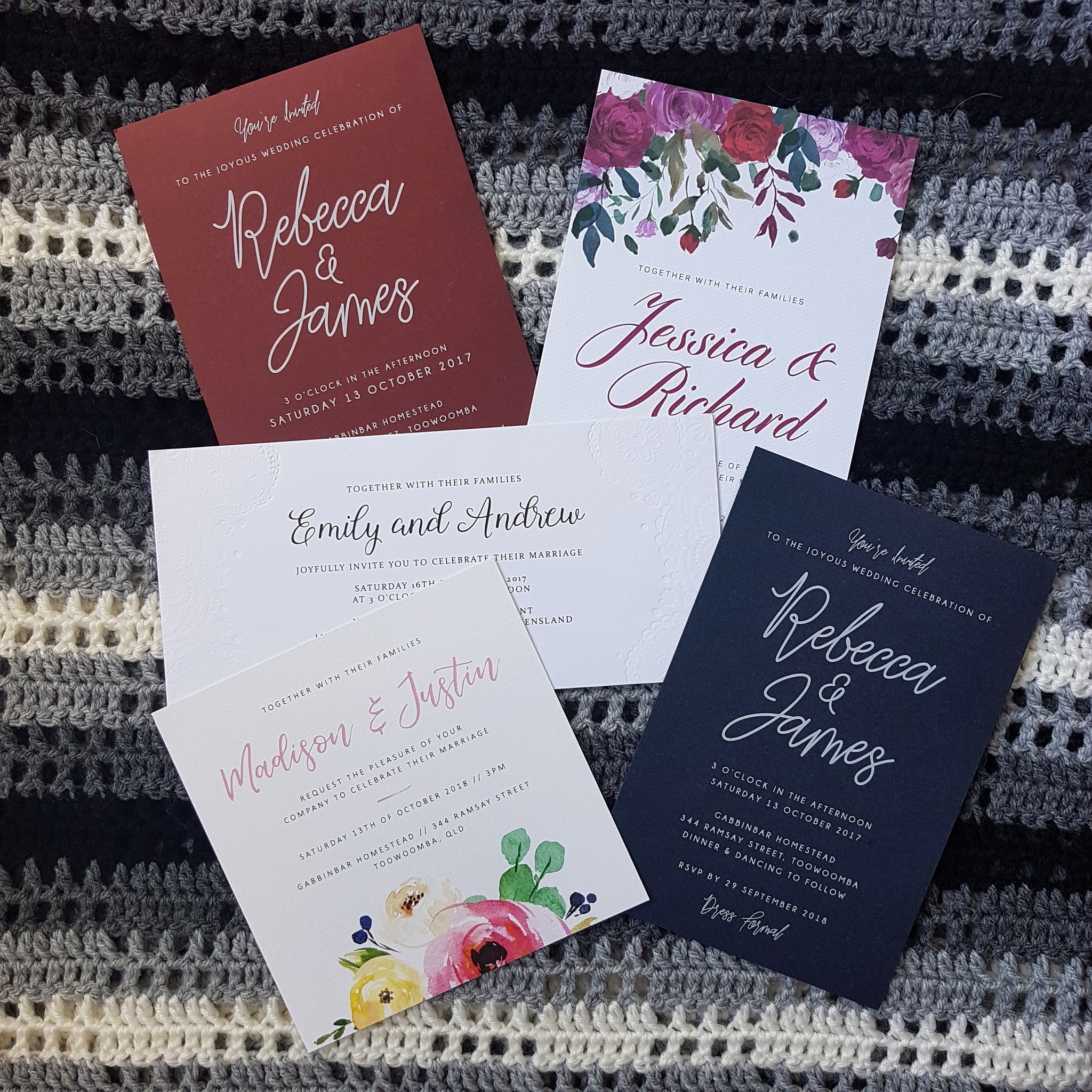 Print At Home Professional Wedding Invitations On A Budget