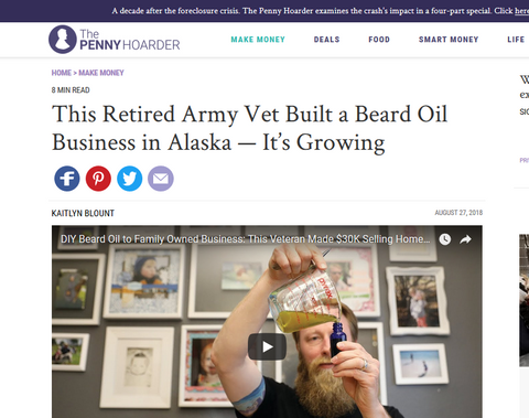 Permafrost Beards Alaskan Made Beard and Mustache Products. Keep Your Facejacket On!