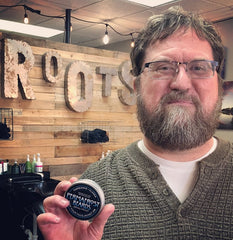 Permafrost Beards Alaskan Beard Oil and Balm made in Fairbanks Alaska get your products from Roots Hair Studio in Palmer Alaska 