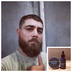 Permafrost Beards Alaskan Beard Balm Made in Fairbanks Alaska handcraft all natural beard and mustache care products. Keep Your Facejacket On