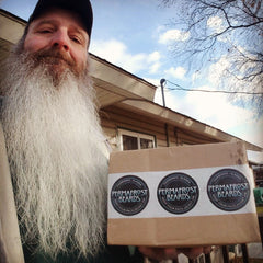 Permafrost Beards Alaskan Beard products Made In Fairbanks Alaska. Andy and his wizard beard. Best handmade products in all of Alaska and the world. Get all your mens grooming needs here.