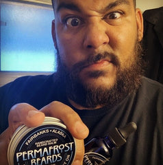 Permafrost Beards Alaskan Made Beard Care Products all made in the USA by a veteran small family owned business. Certified Made In Alaska, Buy the Bear! 