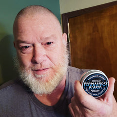 Permafrost Beards Alaskan Beard products. Beard Balm, Beard Oil, Beard Wash, and Mustache wax from a family and veteran owned company in Fairbanks, Alaska. Keep Your Facejacket On!