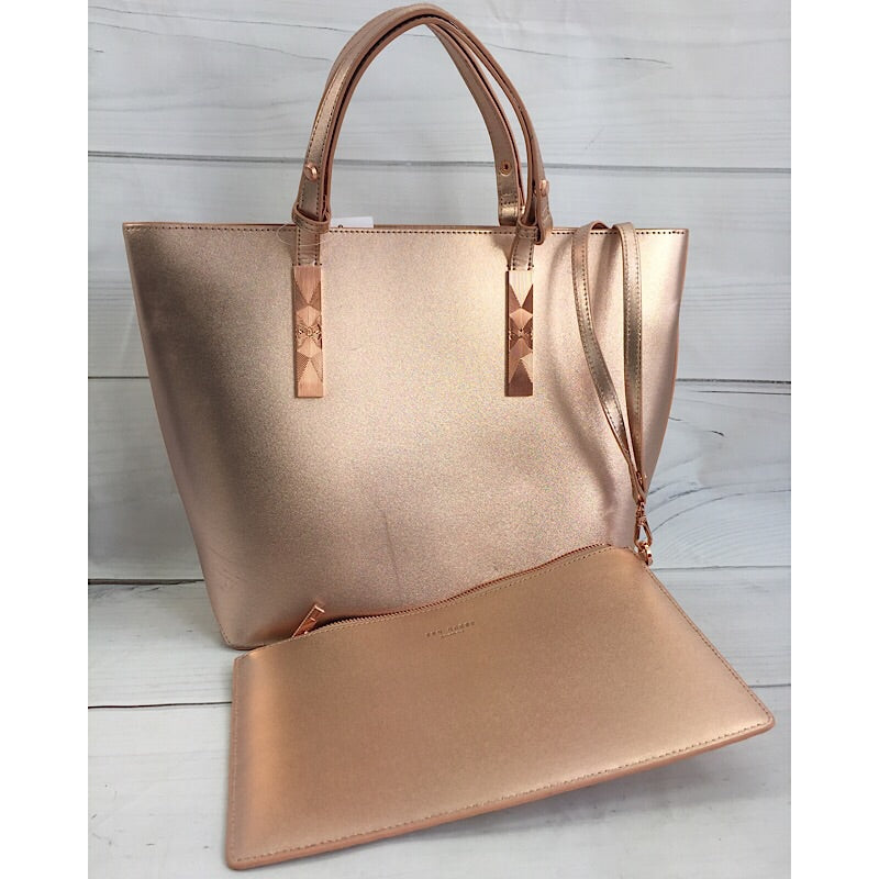 ted baker london pionila leather tote