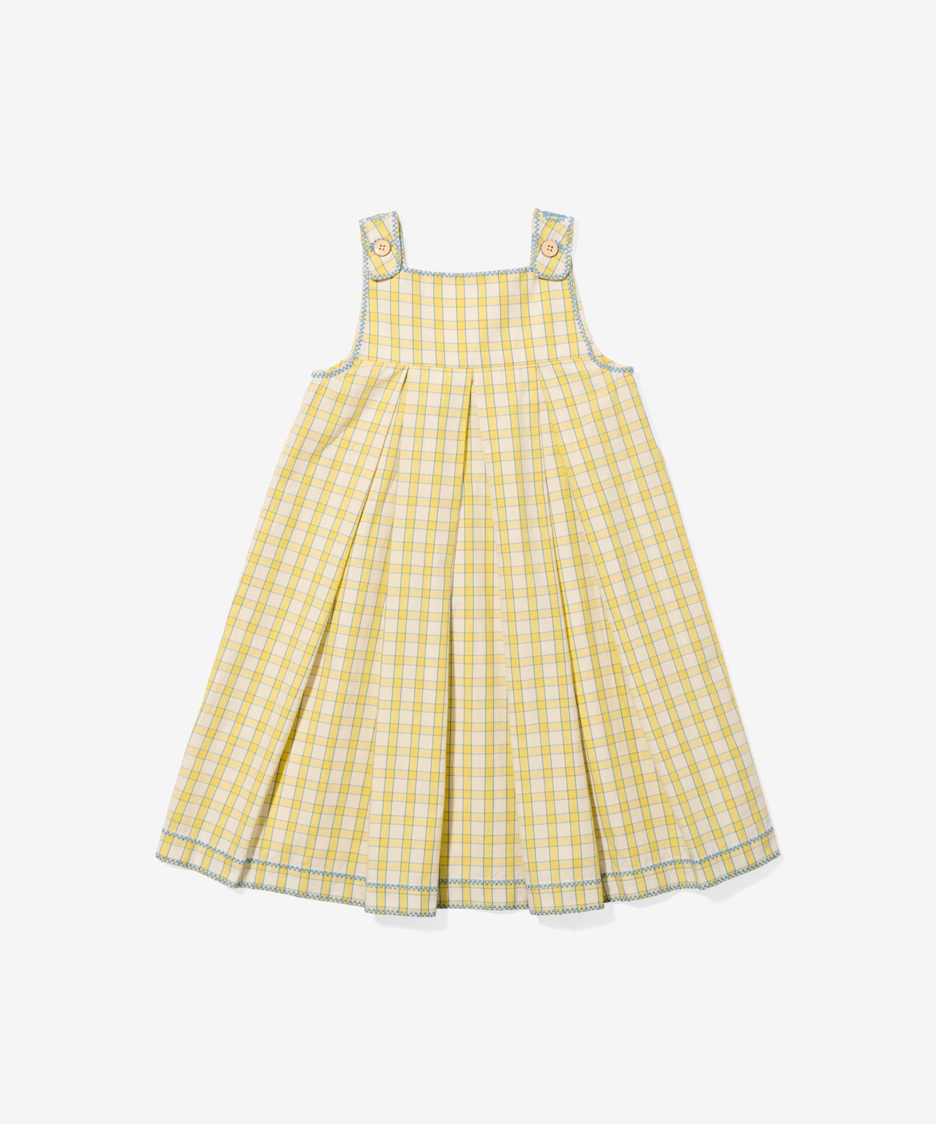 DaisyDress YellowPicnicCheck A