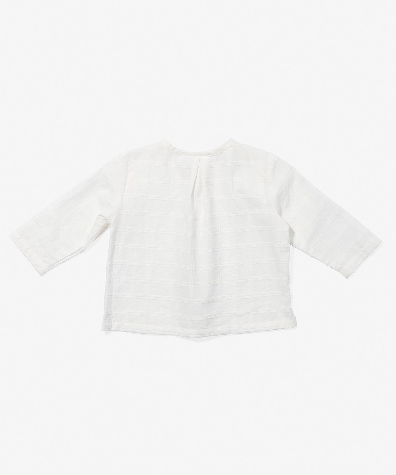 LupoBabyShirt CreamWindowpane B