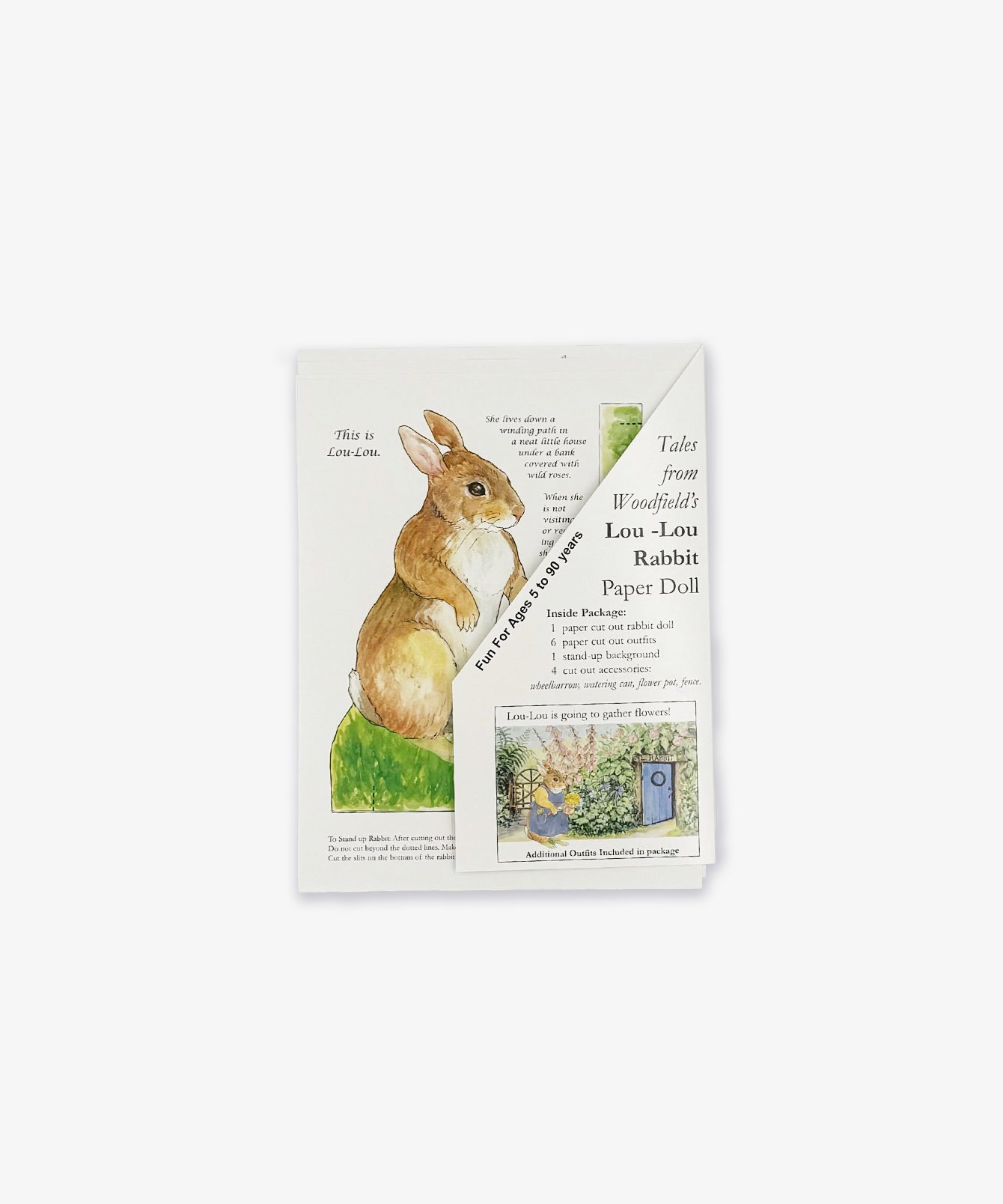 PaperDollKit LouLouRabbit A